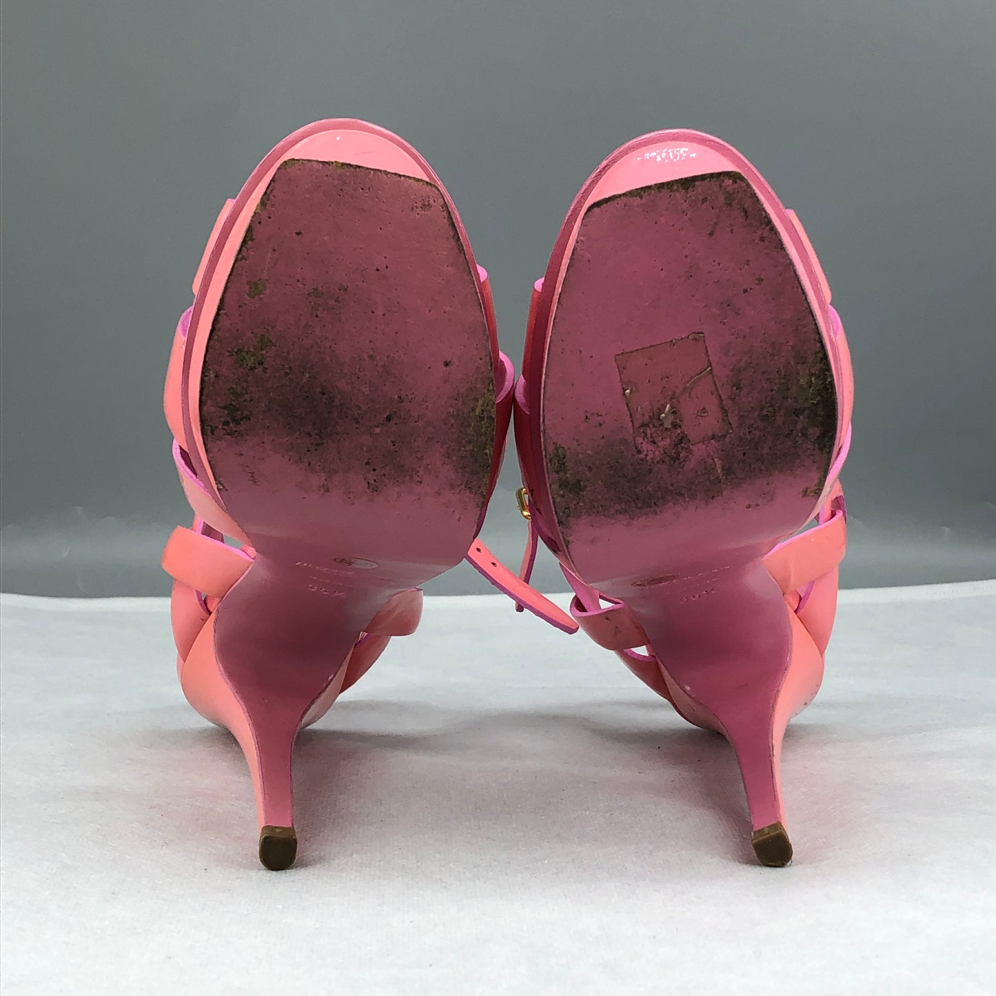 Saint Laurent Women's Platform Heels Size 35.5 Pink