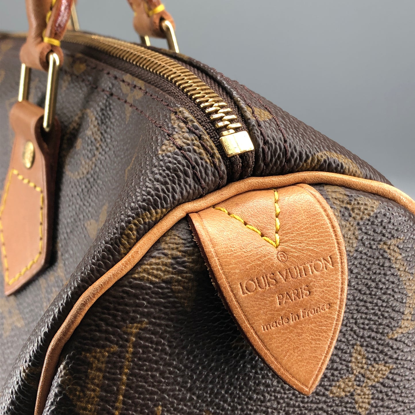 Louis Vuitton Speedy 30 Handbag Brown Monogram