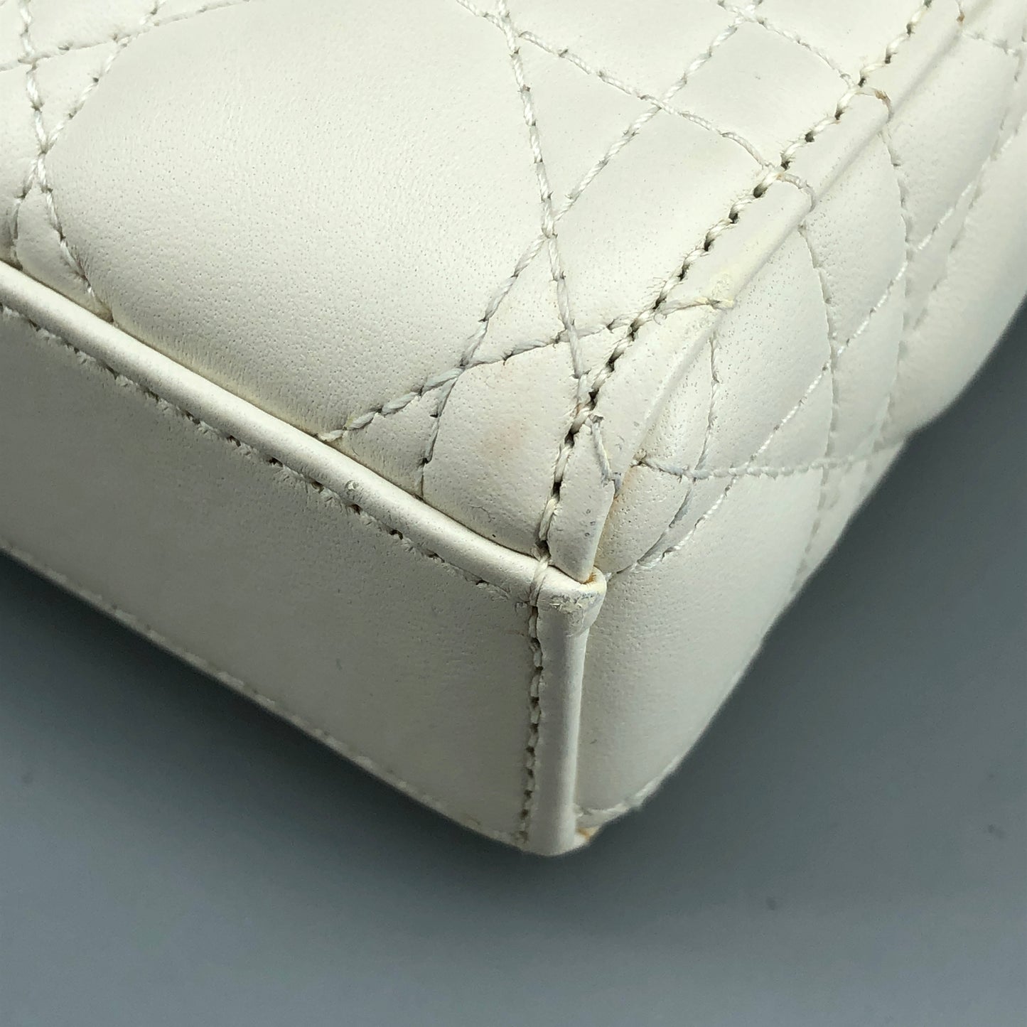 Christian Dior Lady D-Joy Small Crossbody Bag Cream