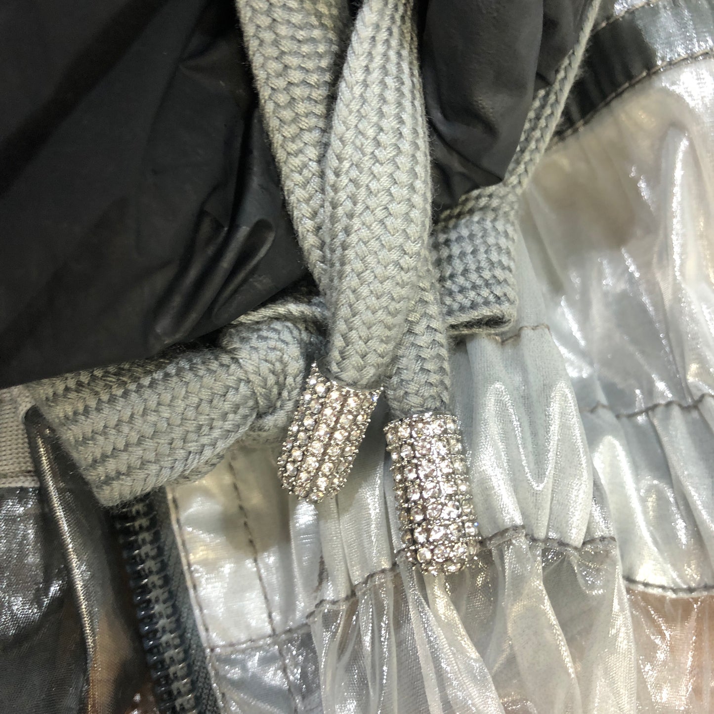 Marc Jacobs Transparent Hooded Jacket Size S
