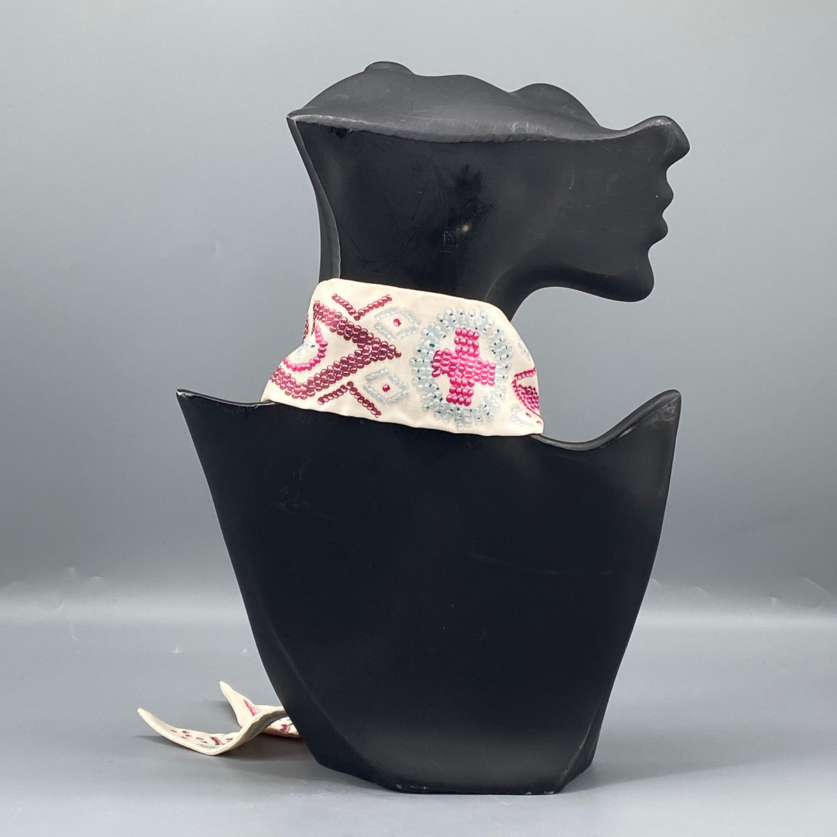 Hermes Cream Pink Twilly Scarf