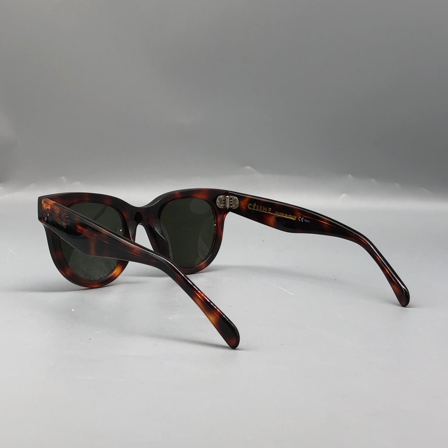Celine Tortoiseshell Cat-Eye Sunglasses 150mm Brown