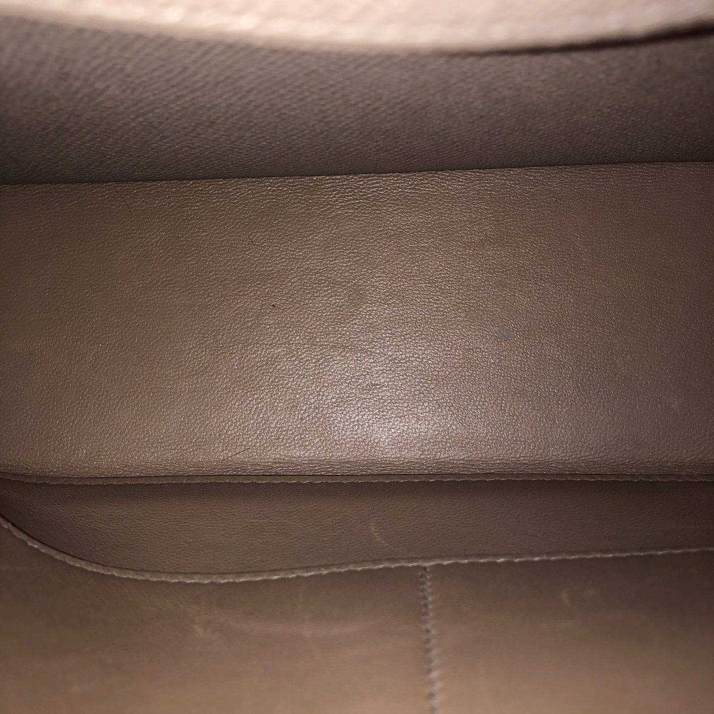 Hermes 2017 Verrou 23cm Bag Asphalt Grey