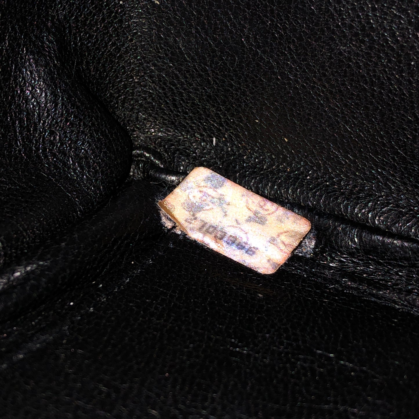 Chanel Black Quilted Leather Camera Bag