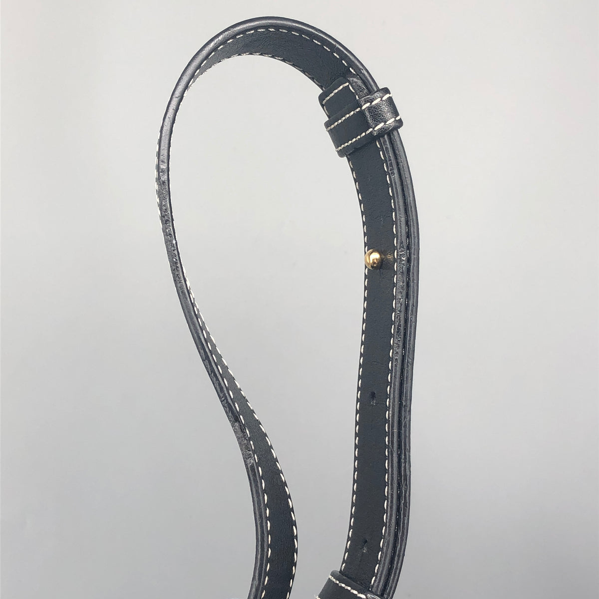 Loewe  Dark Blue Hammock Grained Leather Shoulder Bag