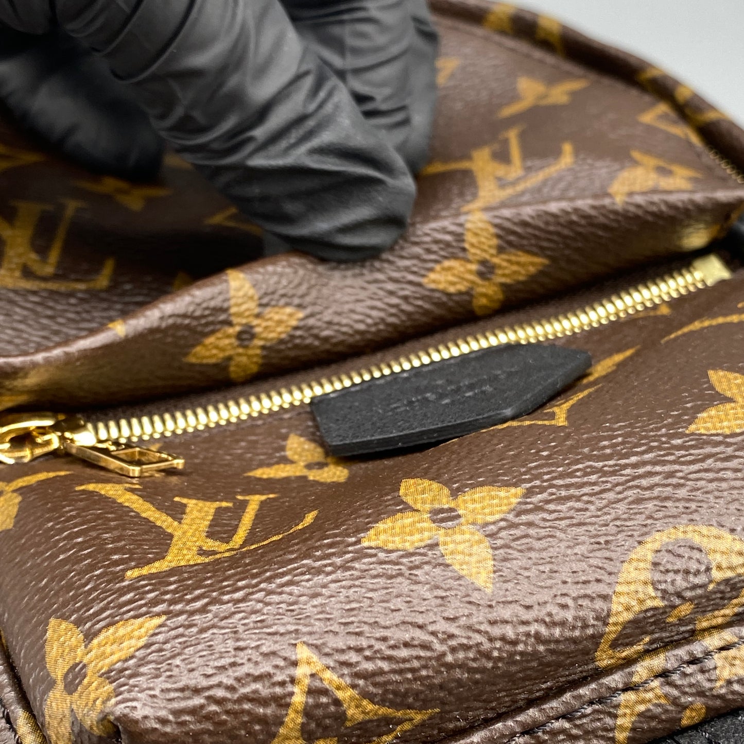 Louis Vuitton Mini Palm Springs Brown Monogram Canvas Backpack