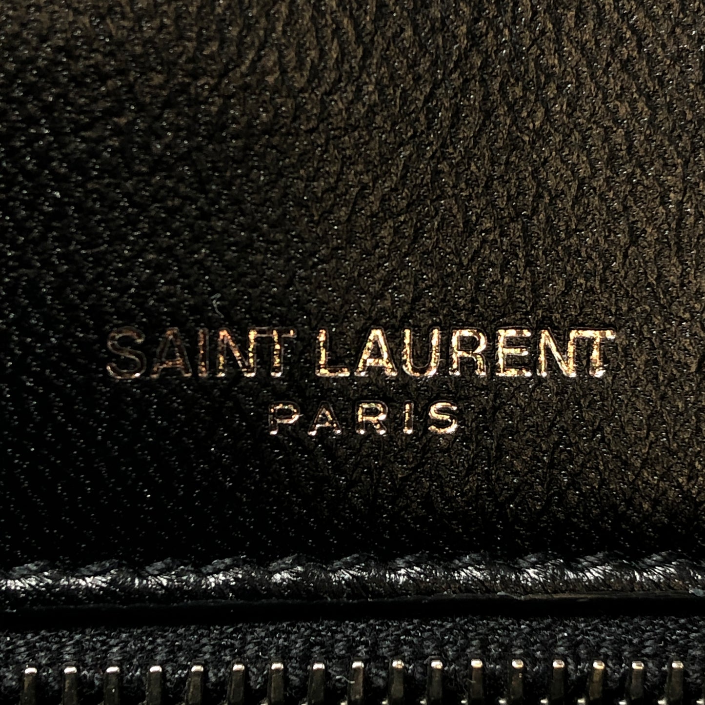Saint Laurent Patent Crocodile Embossed Medium Niki Chain Satchel Bag