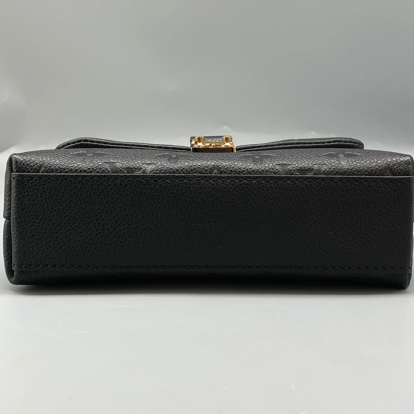 Louis Vuitton Madeleine Nano Monogram Empreinte Shoulder Bag Black