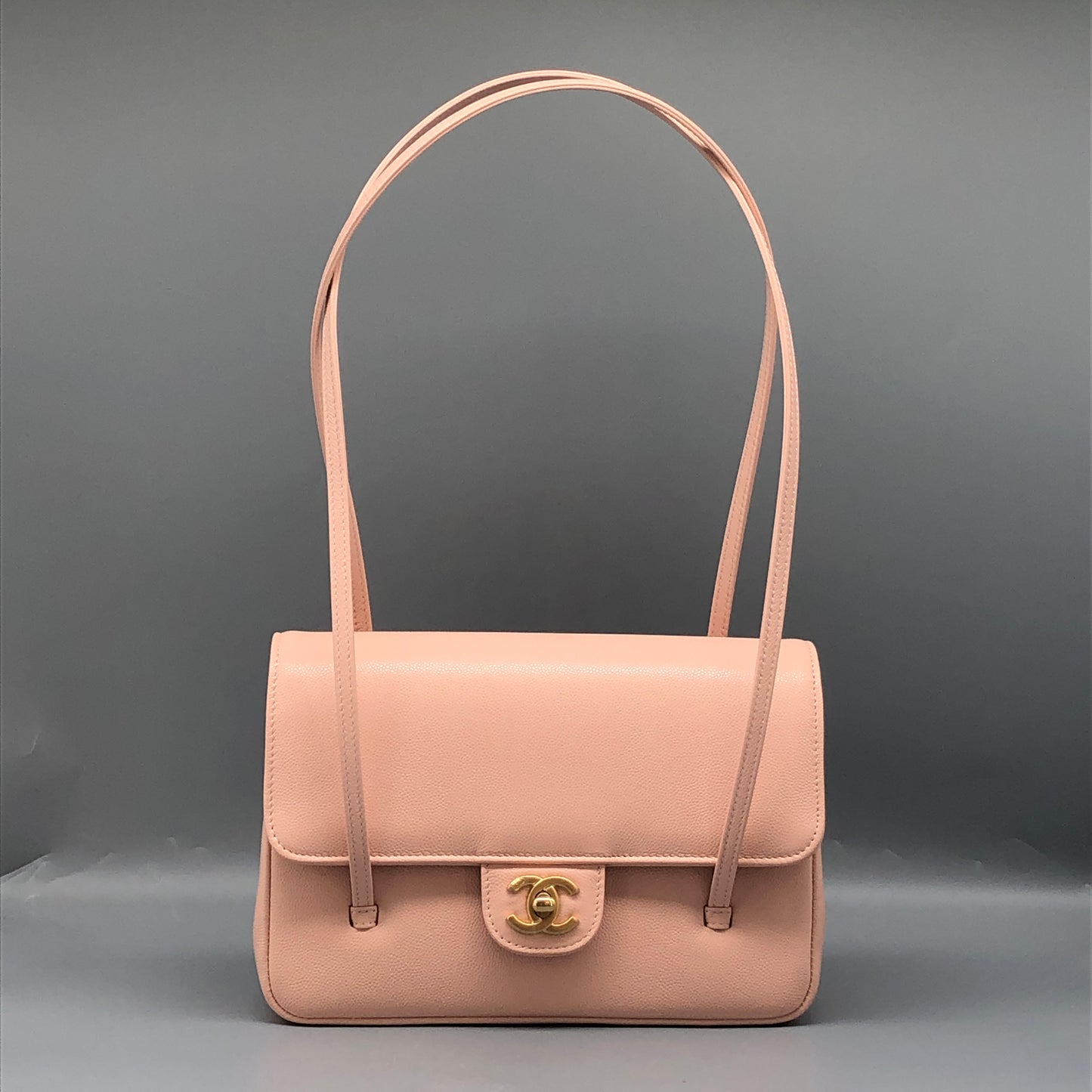 Chanel NWT Preppy Coco Blush Pink Shoulder Bag