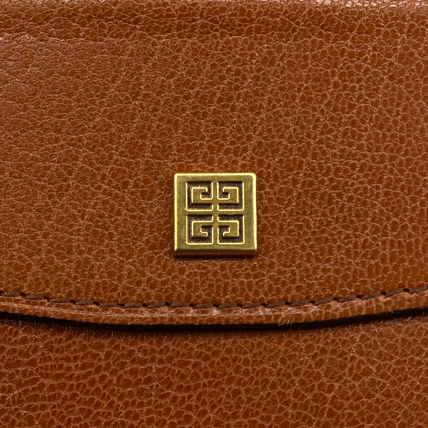 Givenchy 4G Logo Caramel Smooth Calfskin Bifold Wallet