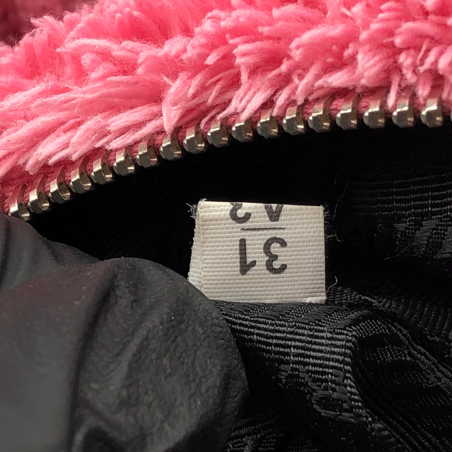 Prada Pink Fuzzy Fleece Re-Edition 2005 Shoulder Bag
