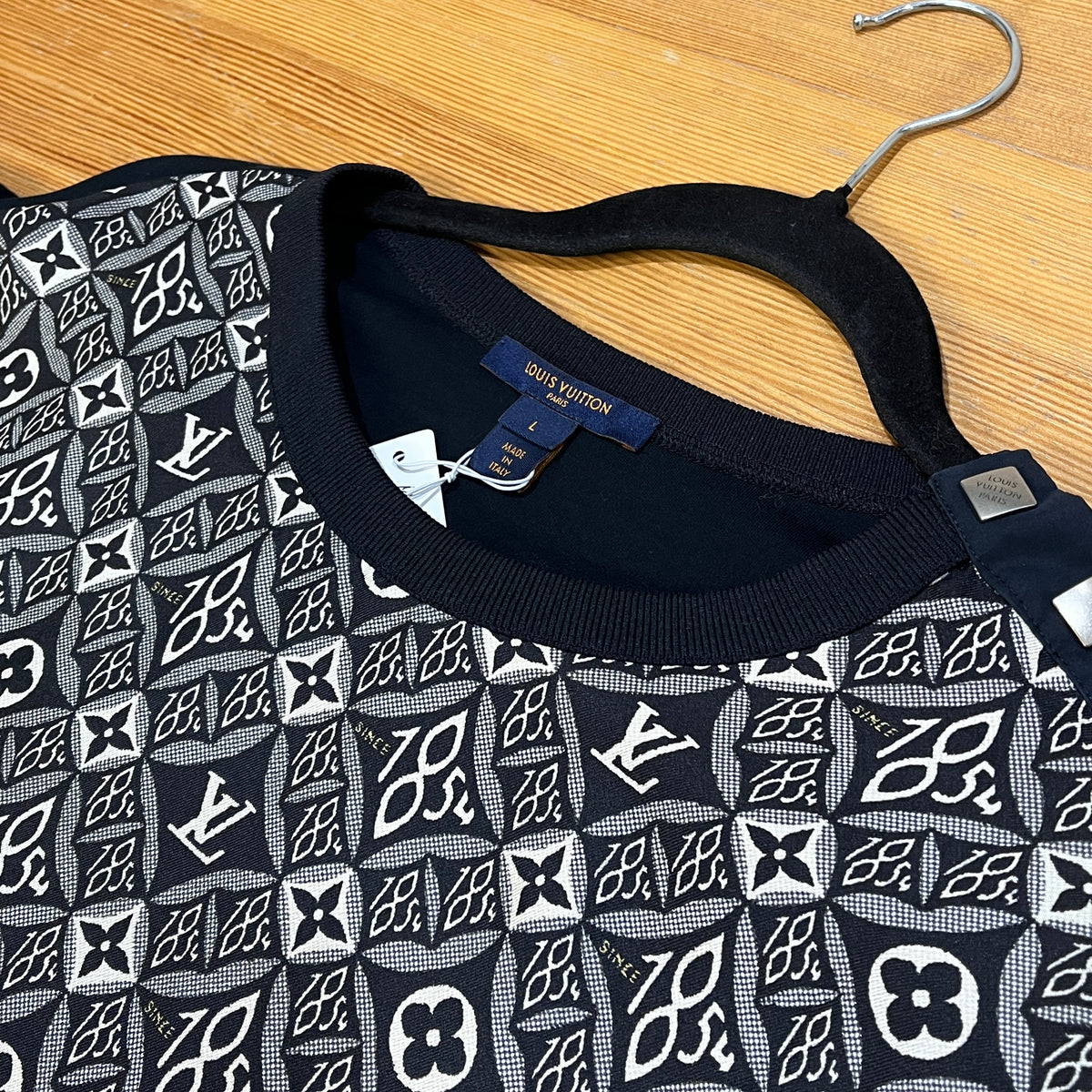 Louis Vuitton Black Women Short Sleeve Top Size L