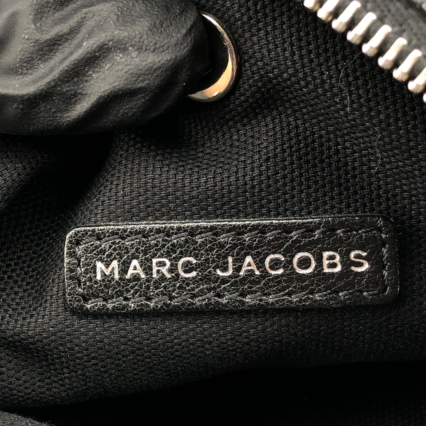 Marc Jacobs Quilted Leather Chain Crossbody Bag Black