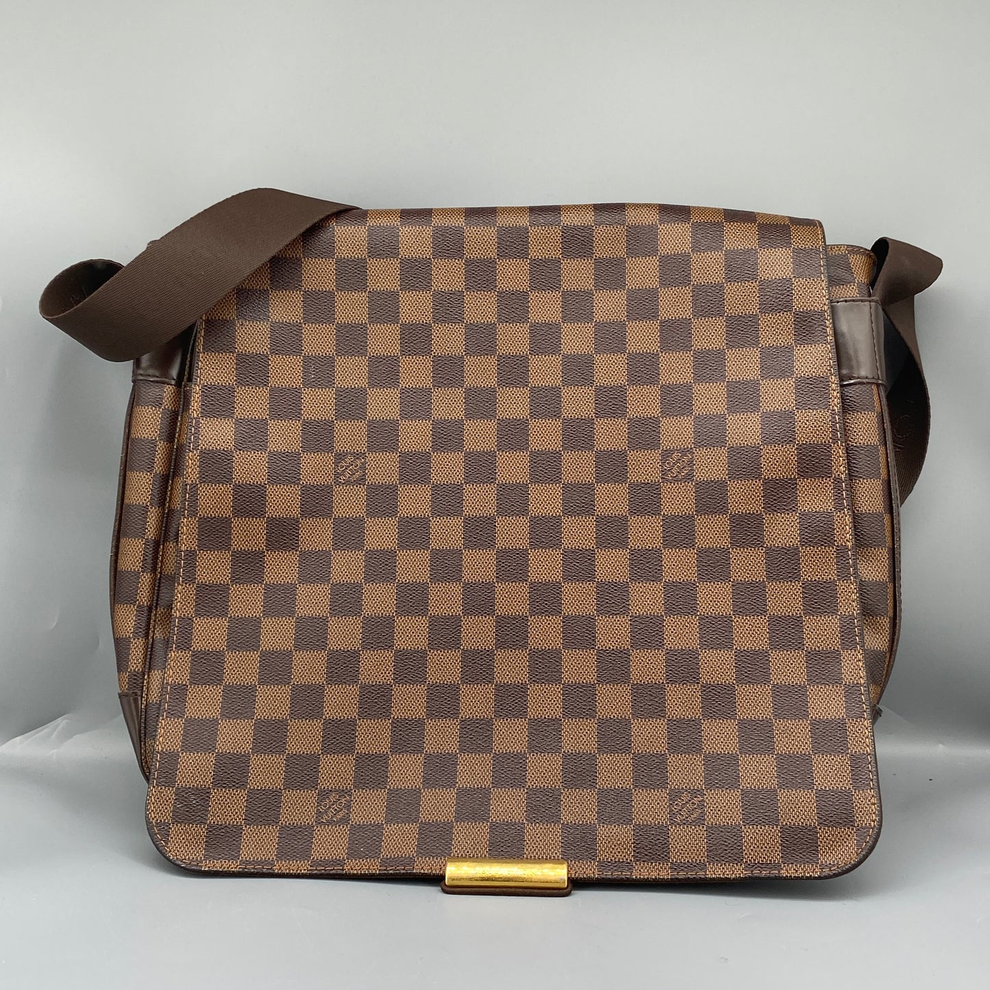 Louis Vuitton Brown Damier Ebene Canvas Messenger Shoulder Bag