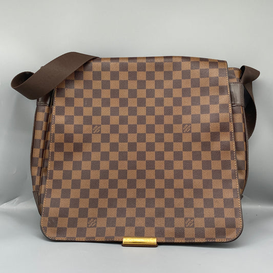 Louis Vuitton Brown Damier Ebene Canvas Messenger Shoulder Bag