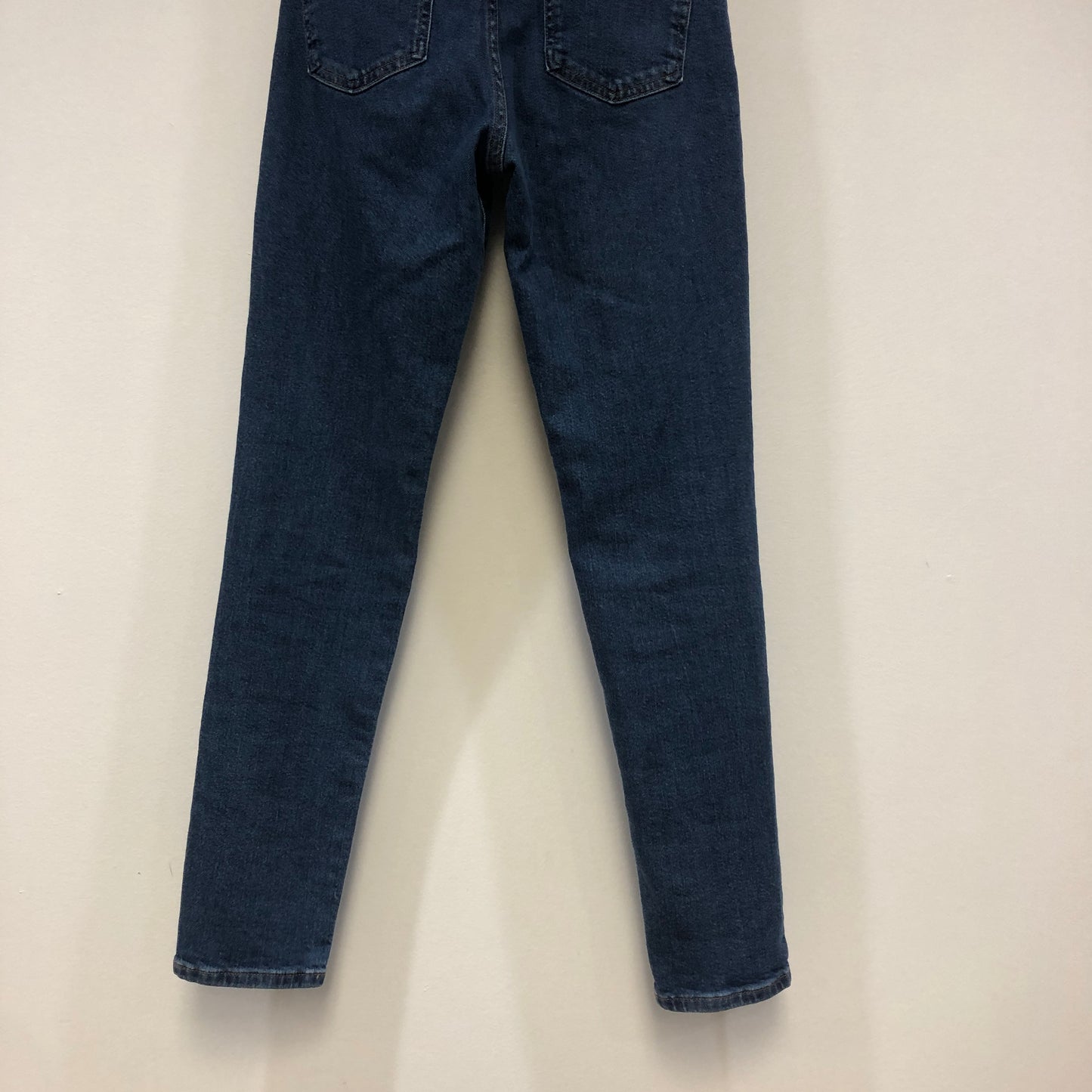 Muji Slim Fit Blue Denim Ankle Jeans