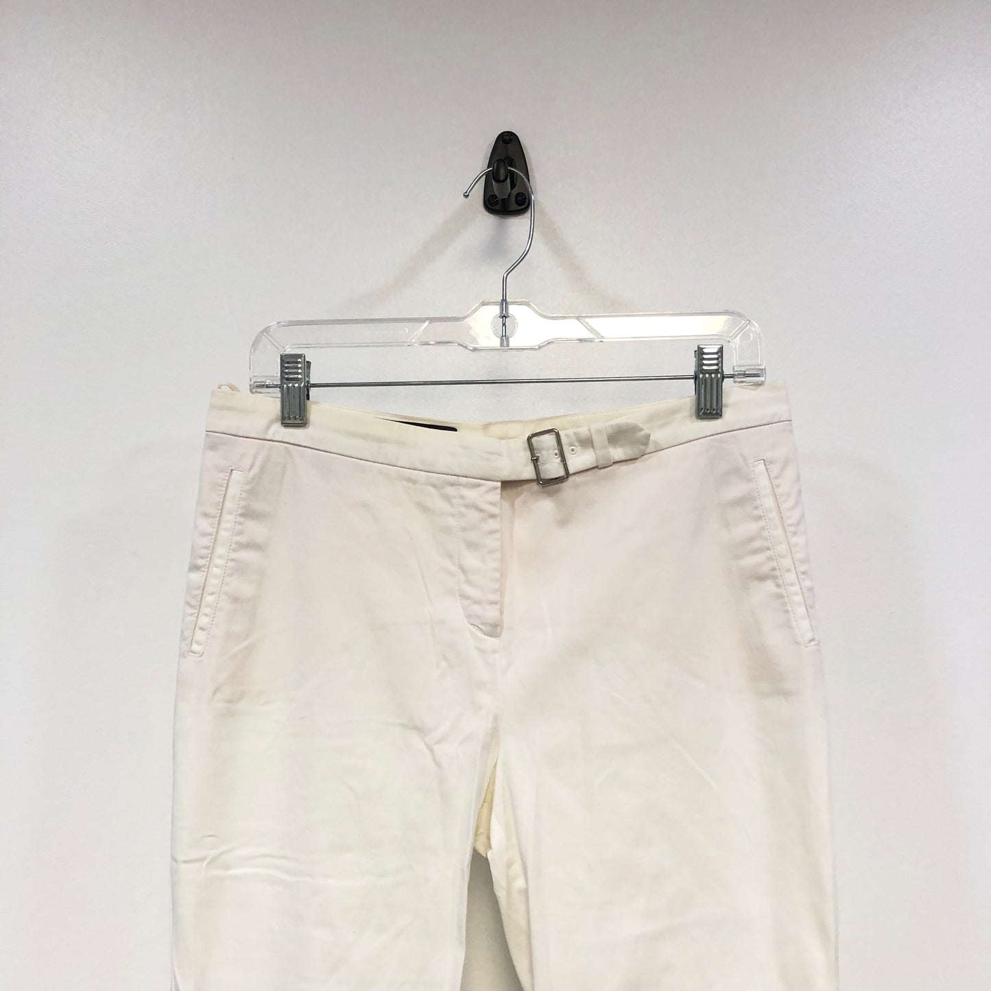 Loro Piana White Casual Trousers Size 44