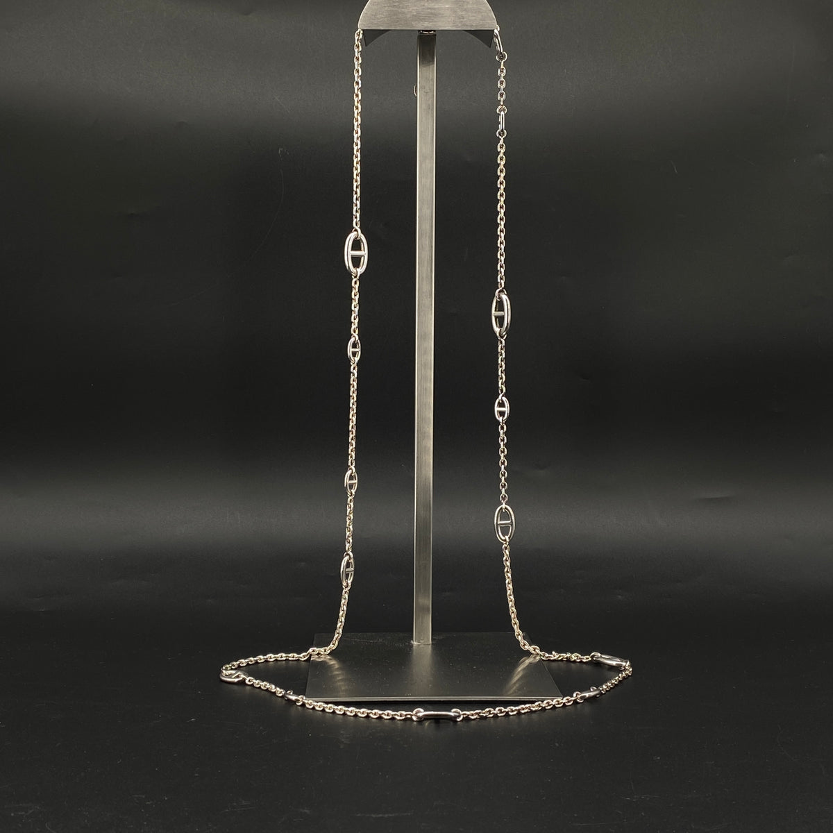 Hermes 925 Silver Chaine Farandole Necklace