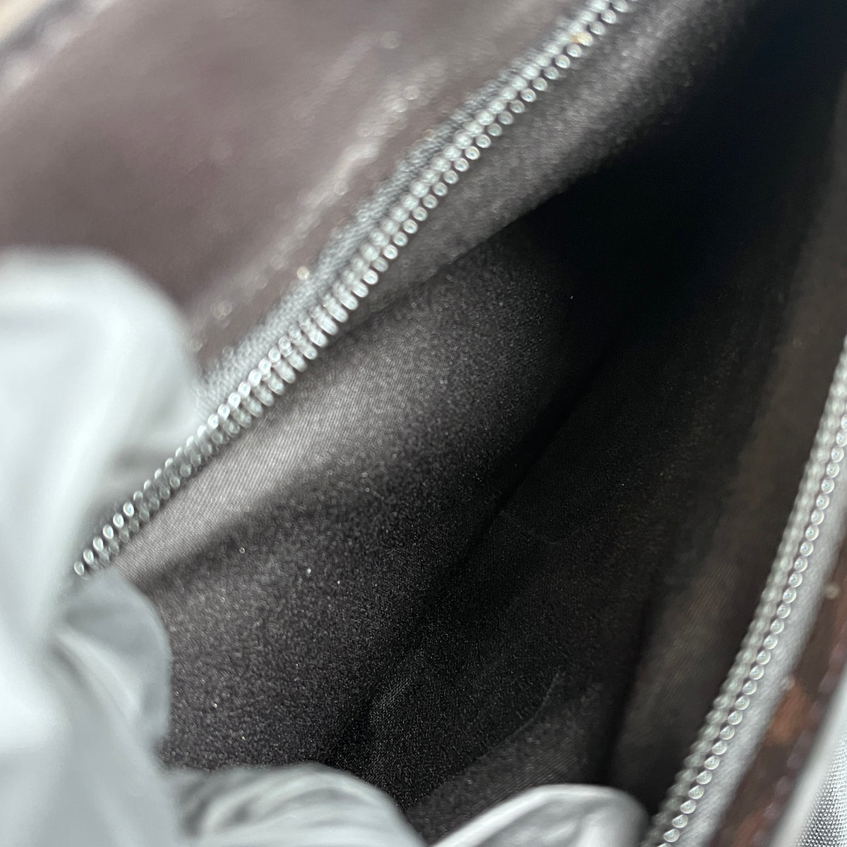 Coach Brown & Black Signature Canvas Crossbody Bag