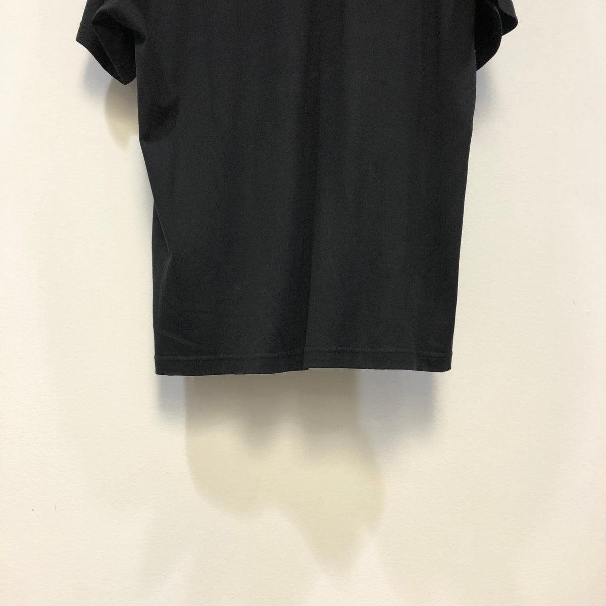 Burberry Black Graphic Print Crew Neck T-Shirt Size M