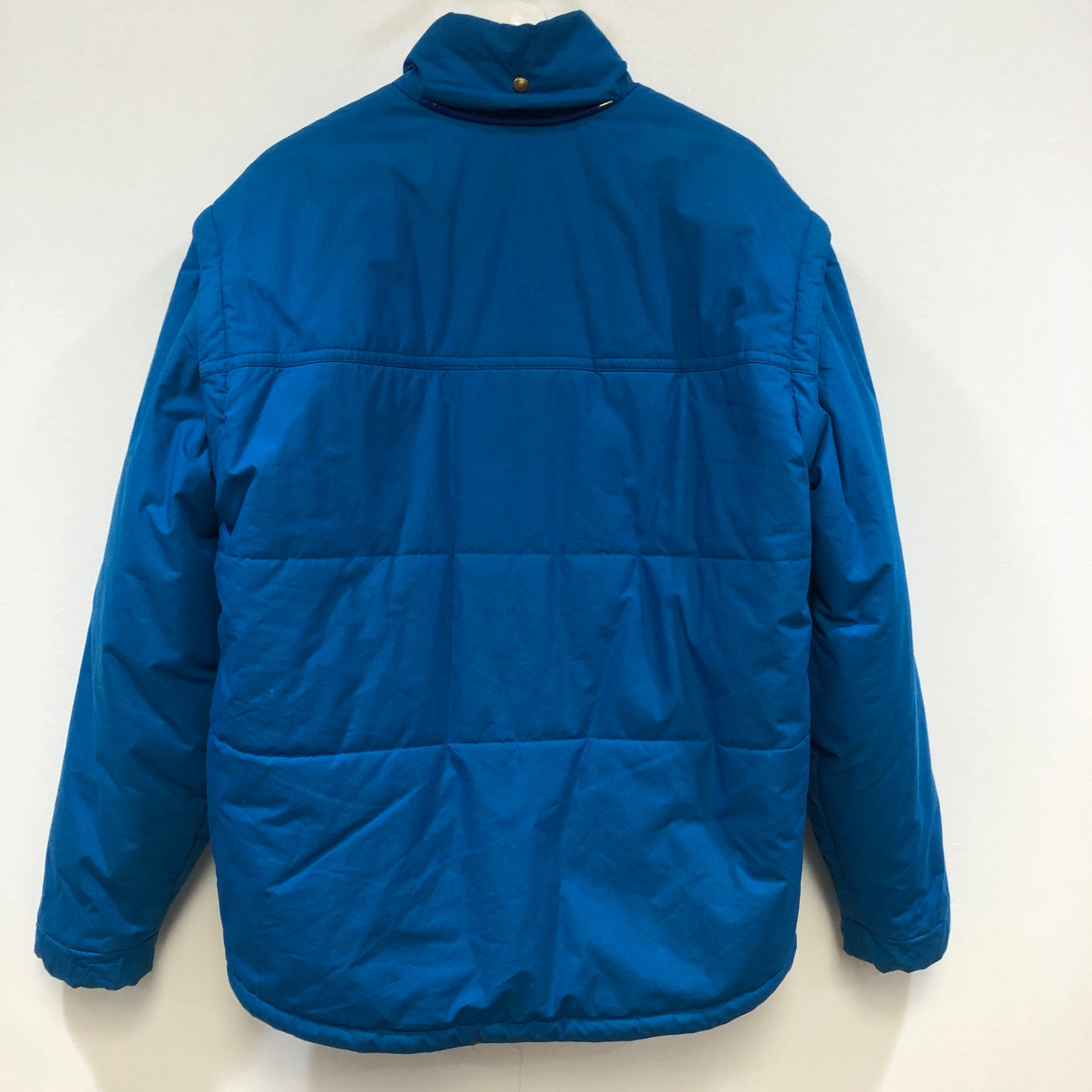 Gucci × Disney Mickey Detachable Sleeve Quilted Puffer Jacket Blue Size 42