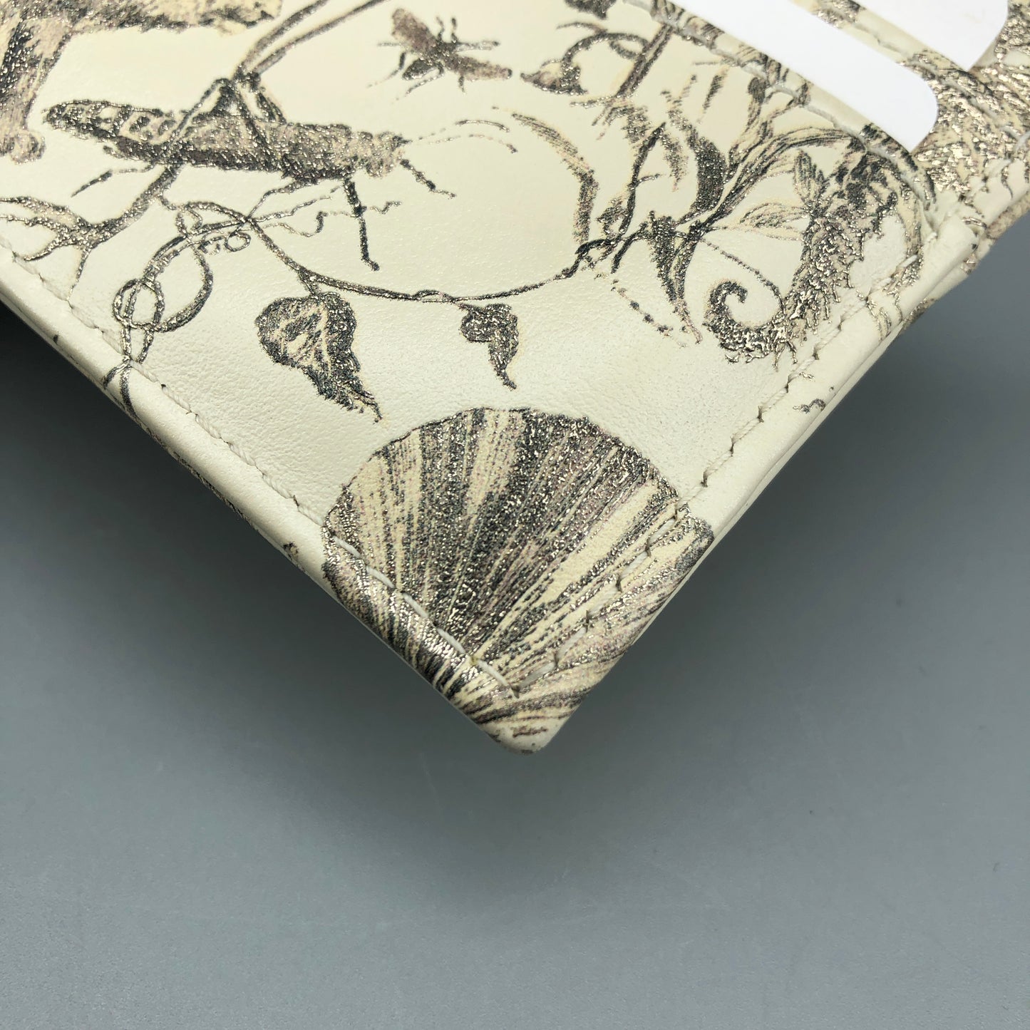 Christian Dior Card Holder Cream Toile de Jouy