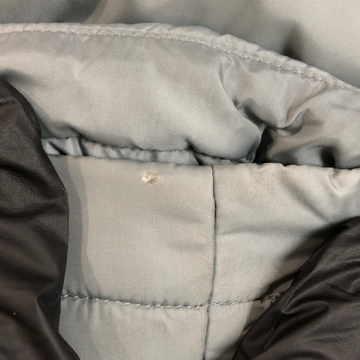 Balenciaga Dusty Blue Puffer Jacket Size 34