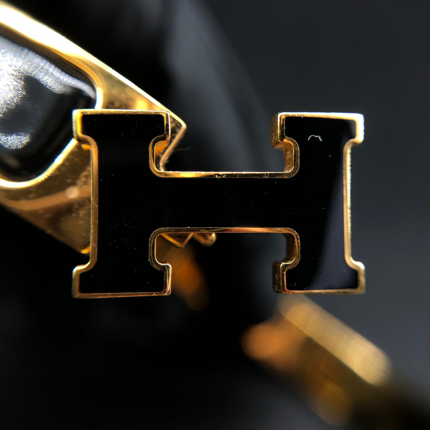 Hermes Clic H Bracelet 17 cm Black