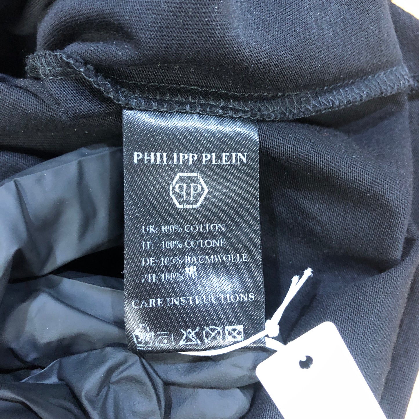 Philipp Plein Skull Embellished T-Shirt Size M