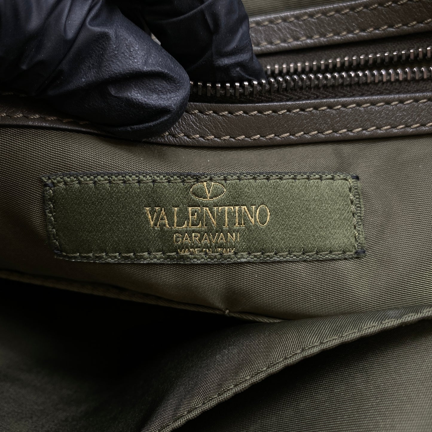 Valentino Camo Clutch Pouch Bag