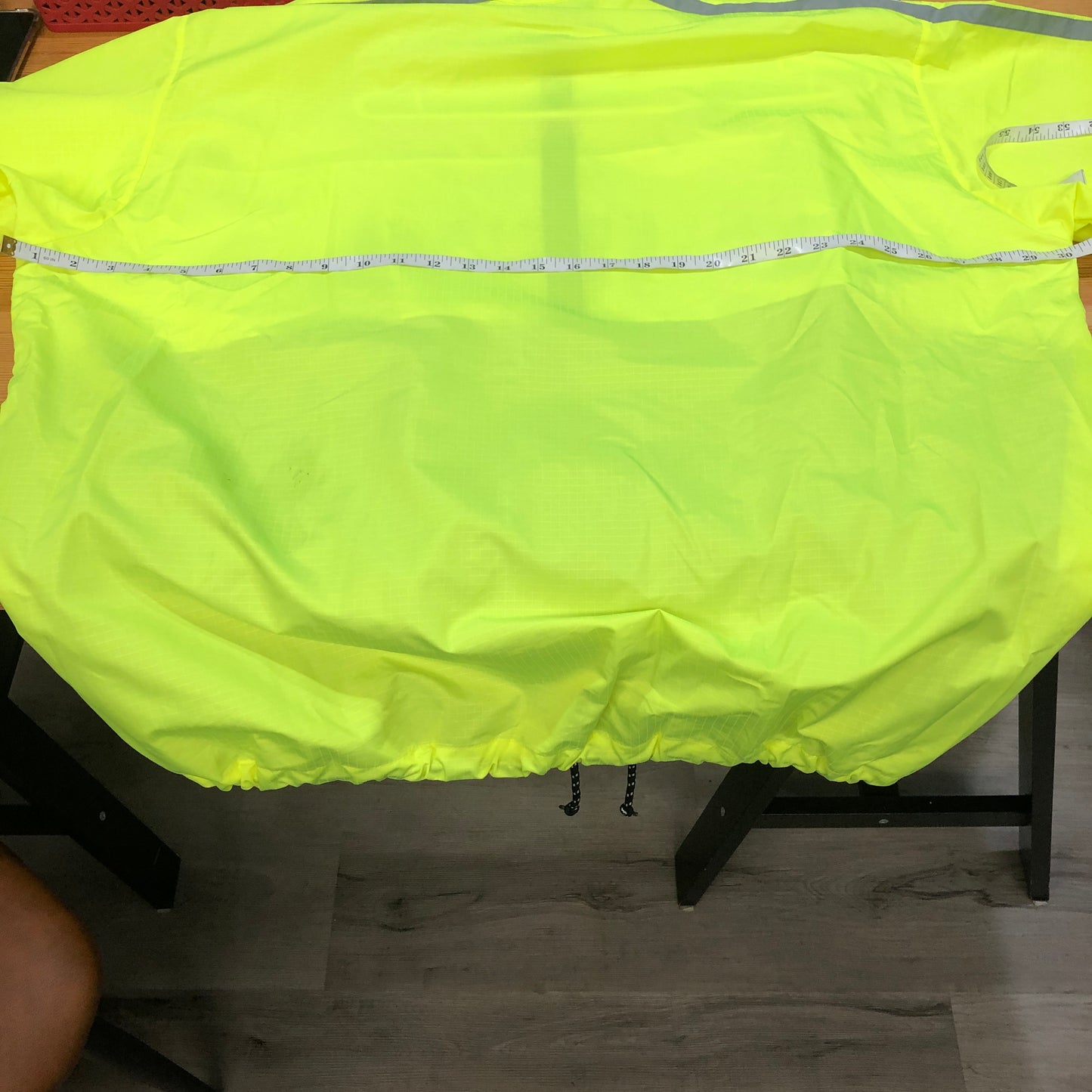 Balenciaga Color Block Logo Windbreaker Jacket Size 38  Yellow/Black