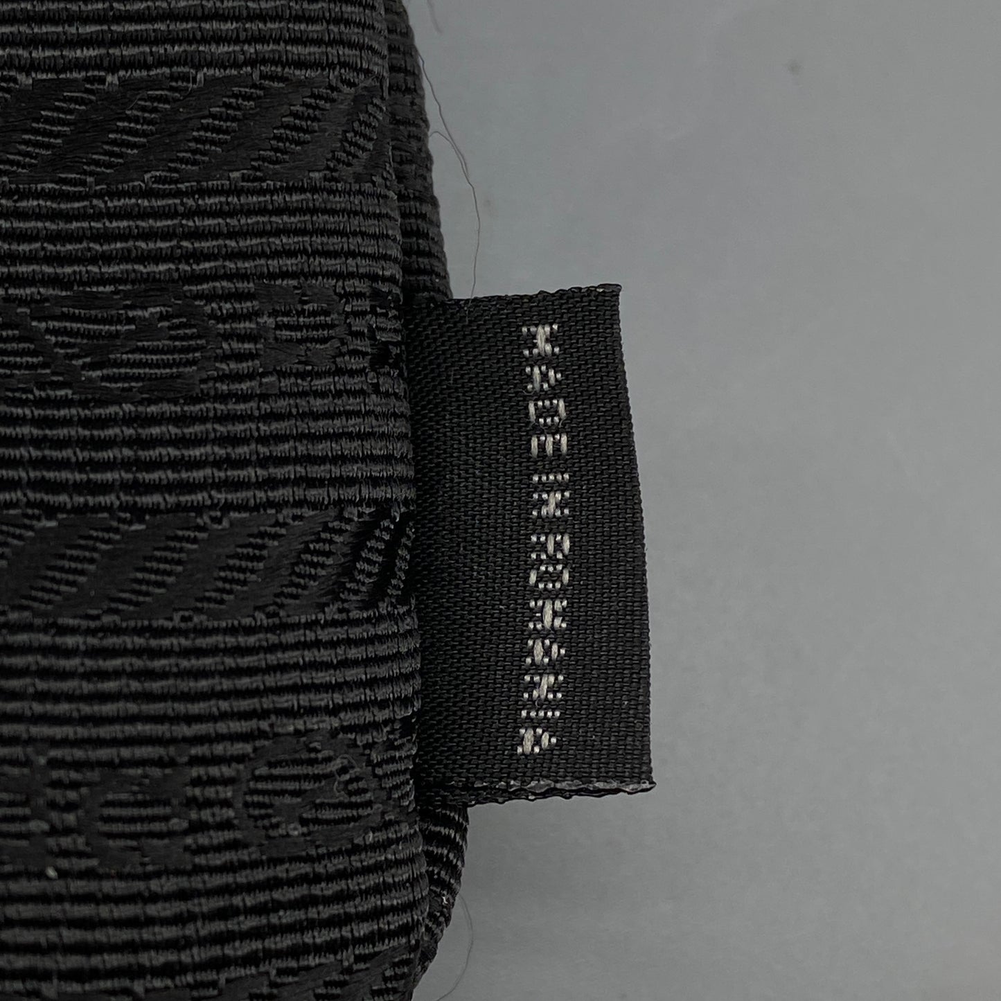 Prada Black Nylon Triangle Logo Crossbody Bag