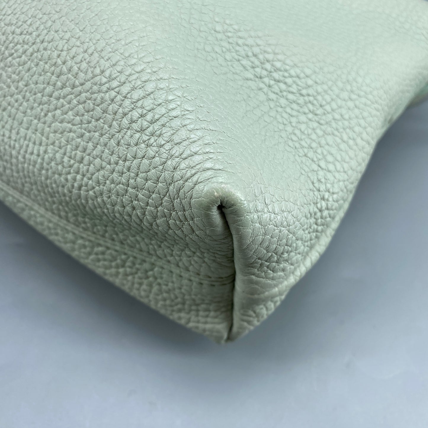 Burberry Mint Green Leather Shoulder Bag