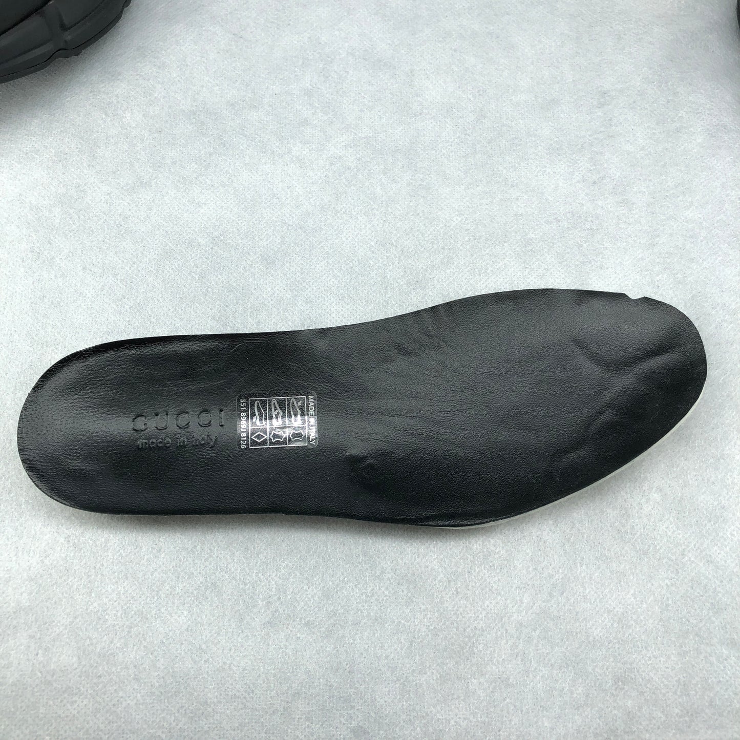 Gucci Interlocking G Sneakers Size 35 Black