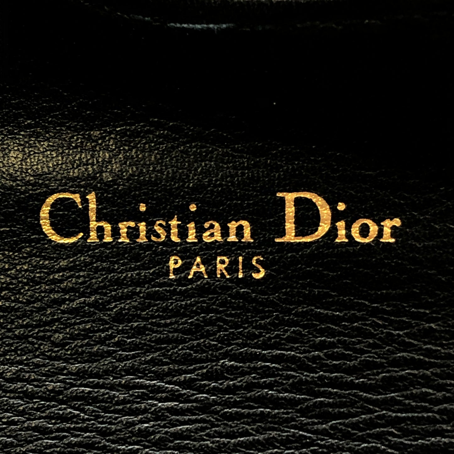 Christian Dior Oblique Saddle Wallet Navy/Beige