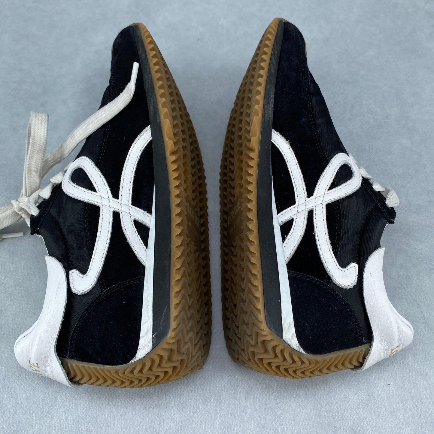 Loewe Women Black Flow Runner Sneakers Size 38