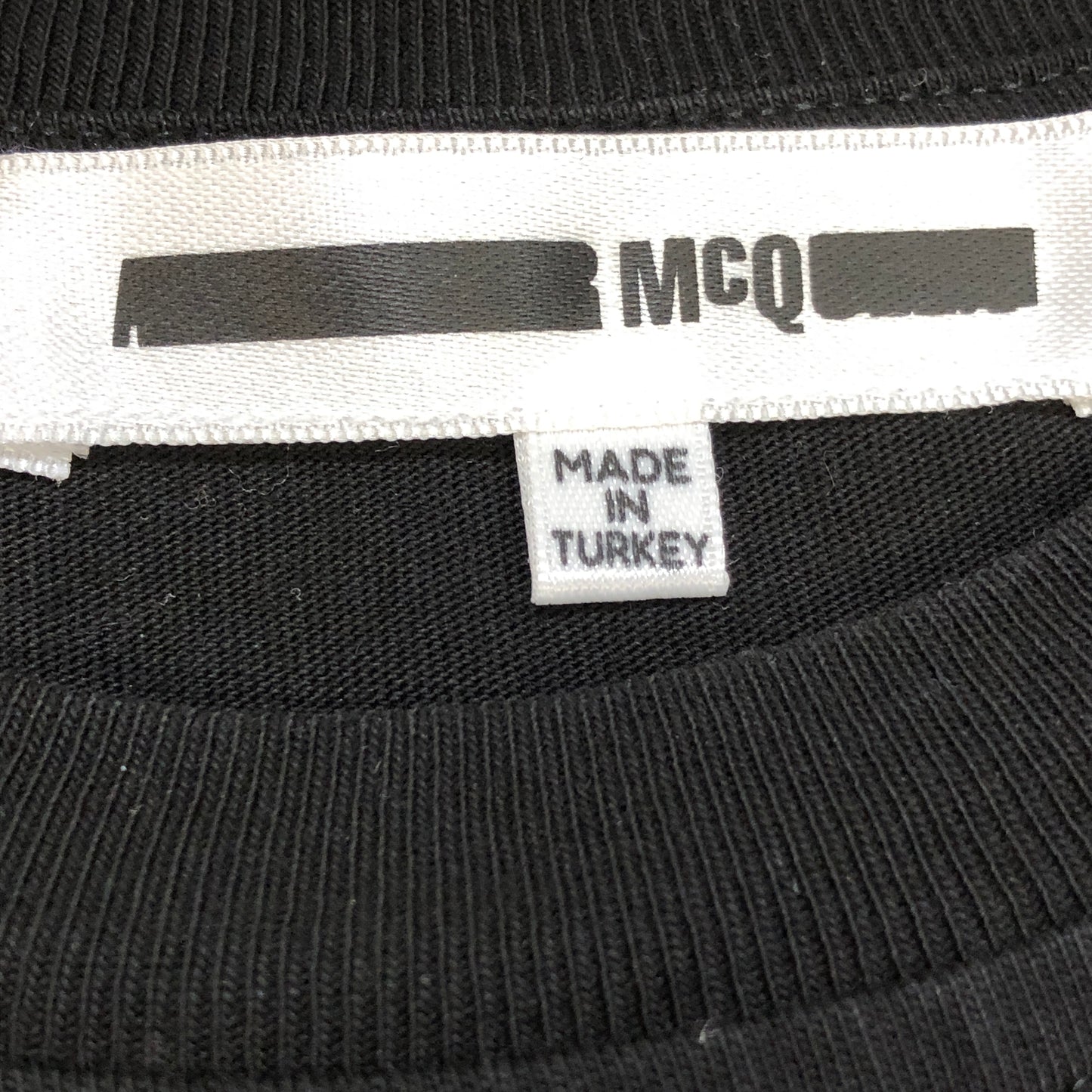 Alexander McQueen Black Printed Short Sleeve T-shirt Size S
