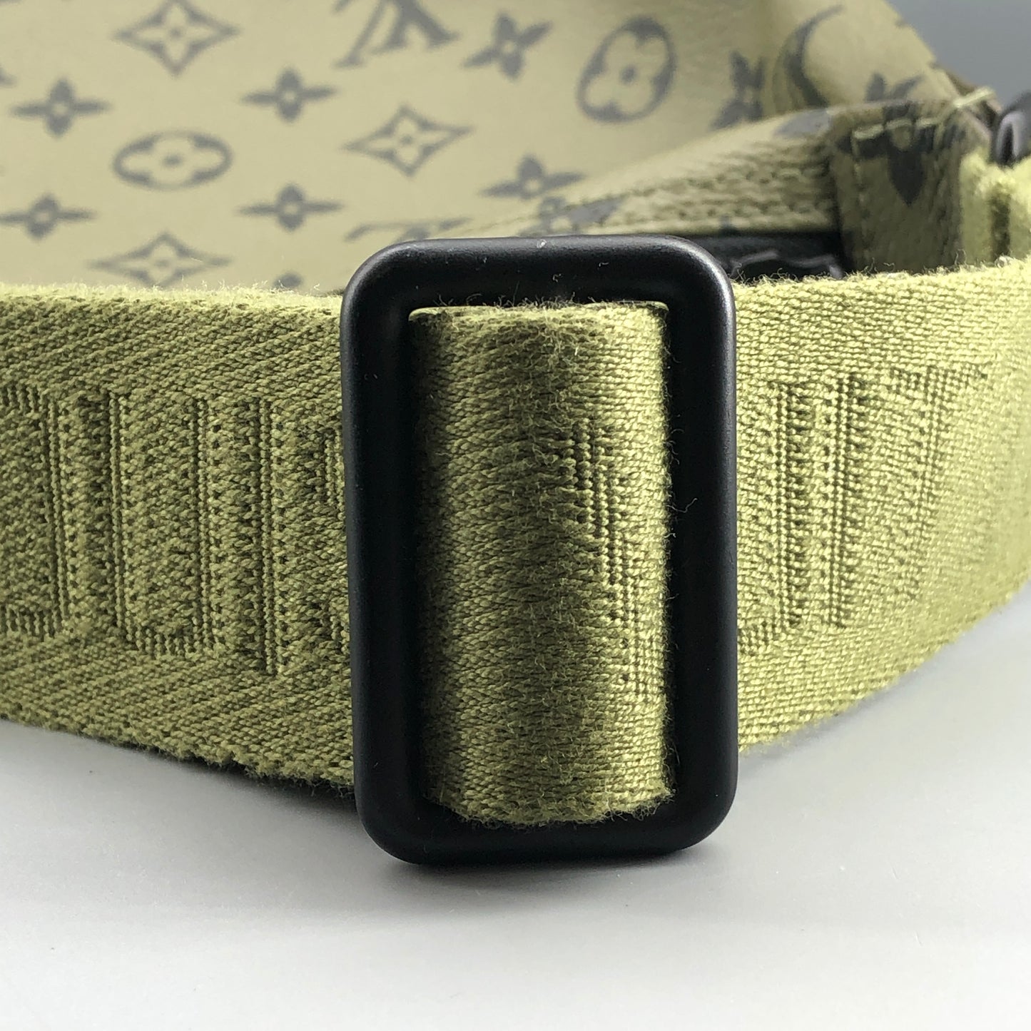 Louis Vuitton Monogram Hamac Bag Khaki Green Vermillion Red