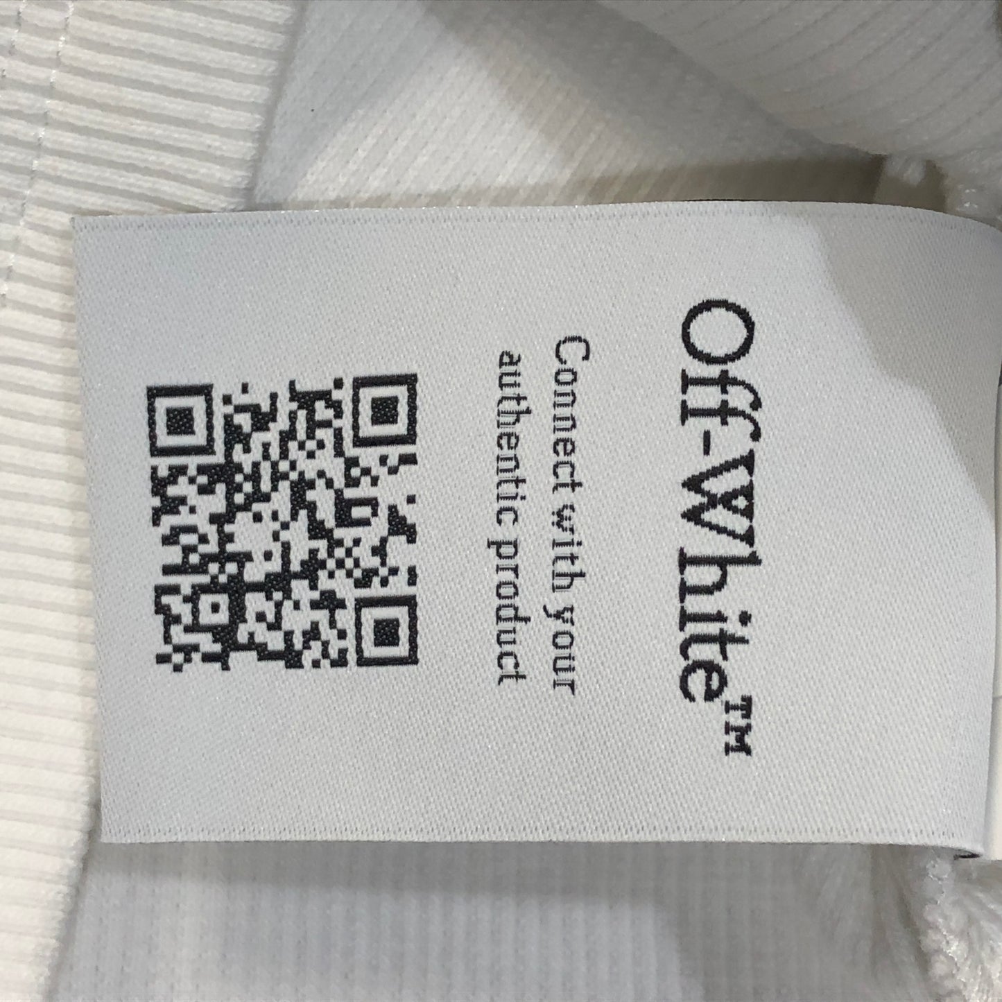 Off-White White Ribbed Sleeveless Tank Top Size 40