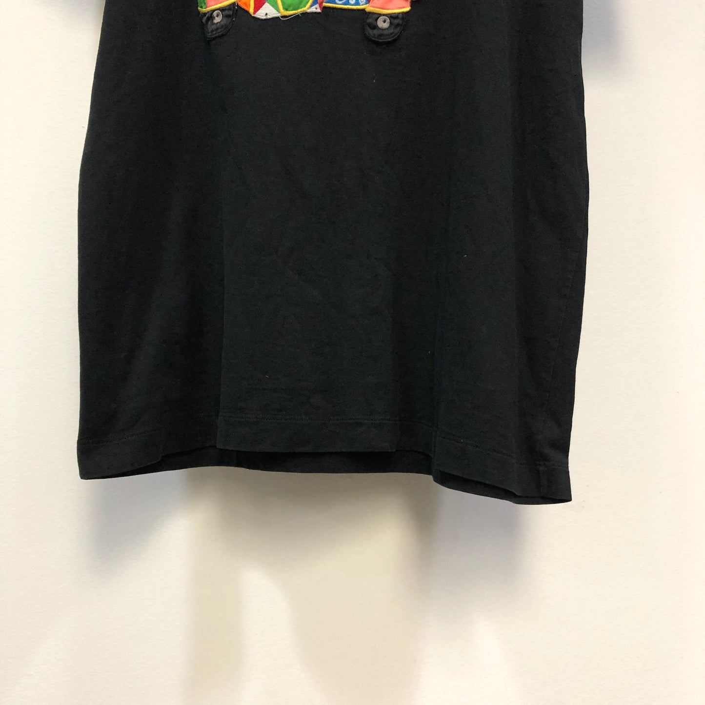 Dolce & Gabbana Black Cartoon Family Print Short Sleeve T-Shirt Size 44