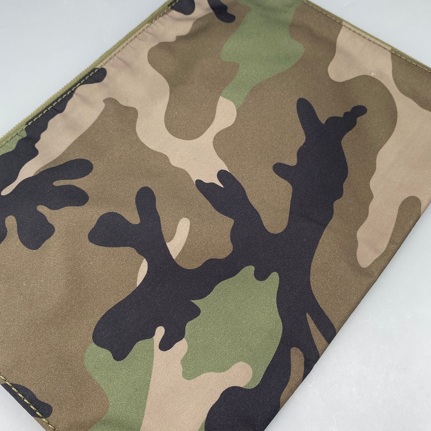 Valentino Camo Clutch Pouch Bag