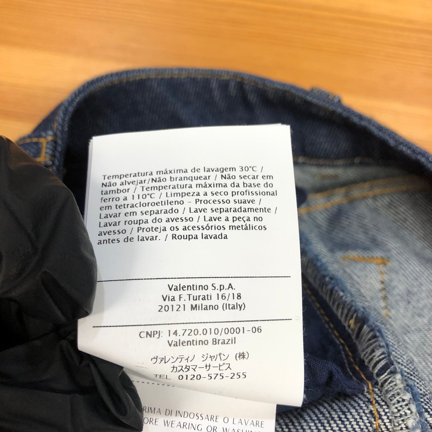 Valentino Garavani High-Waisted Denim Shorts
