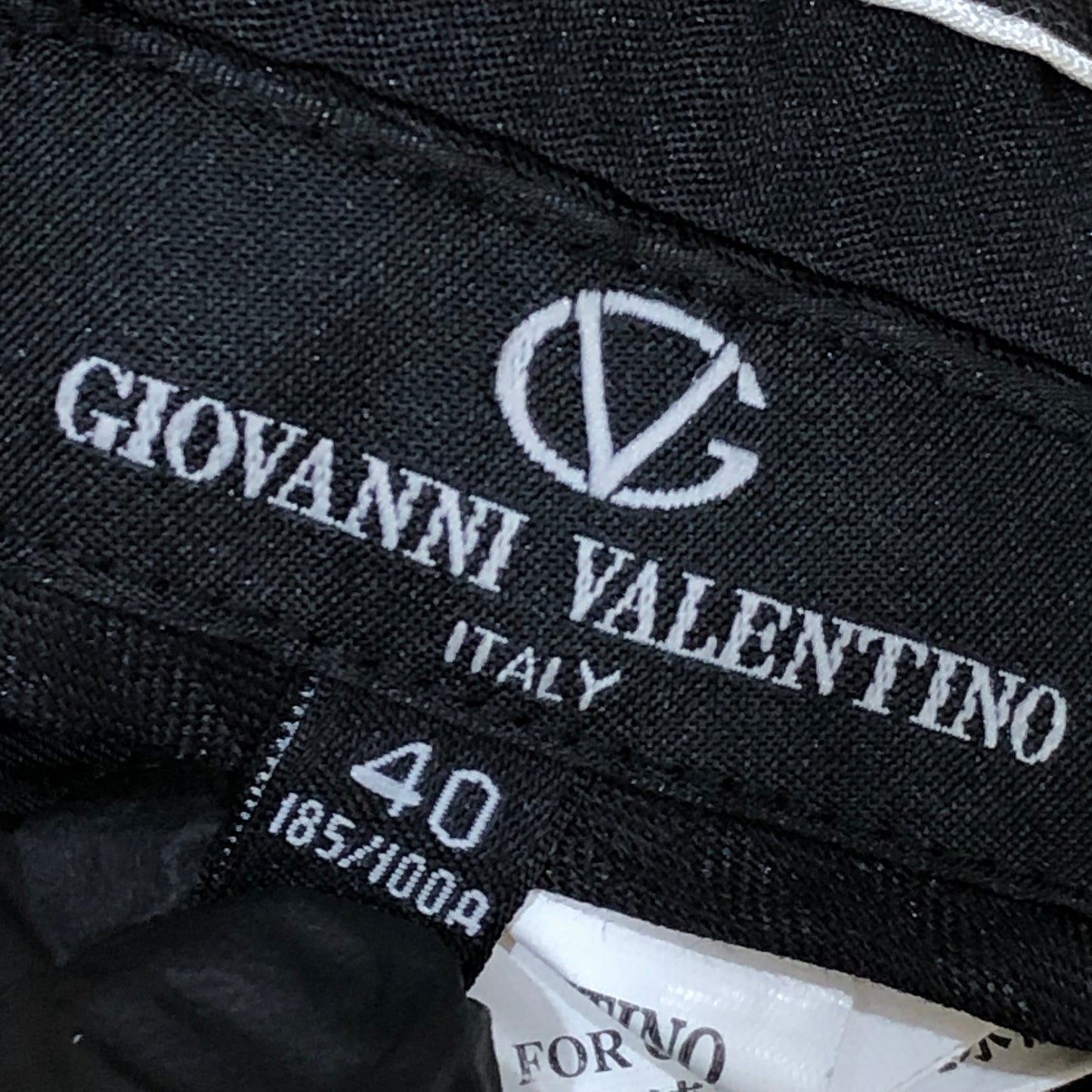 Giovanni Valentino Black Formal Dress Pants Size 40