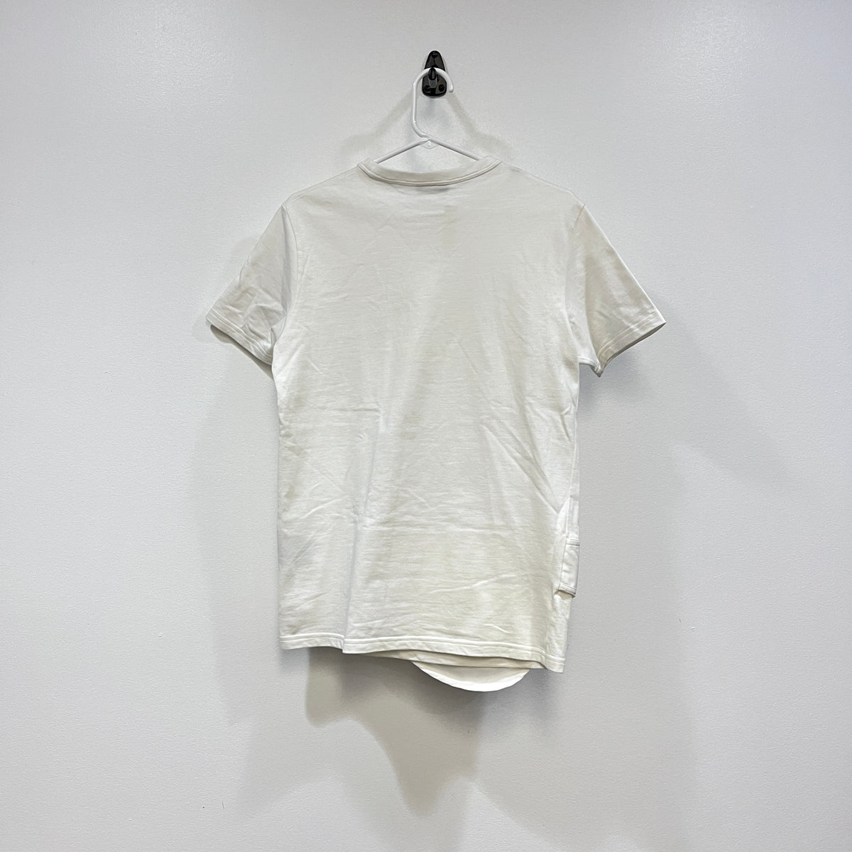 Christian Dior White Men’s Saddle Zipper Pocket T-shirt Size XS