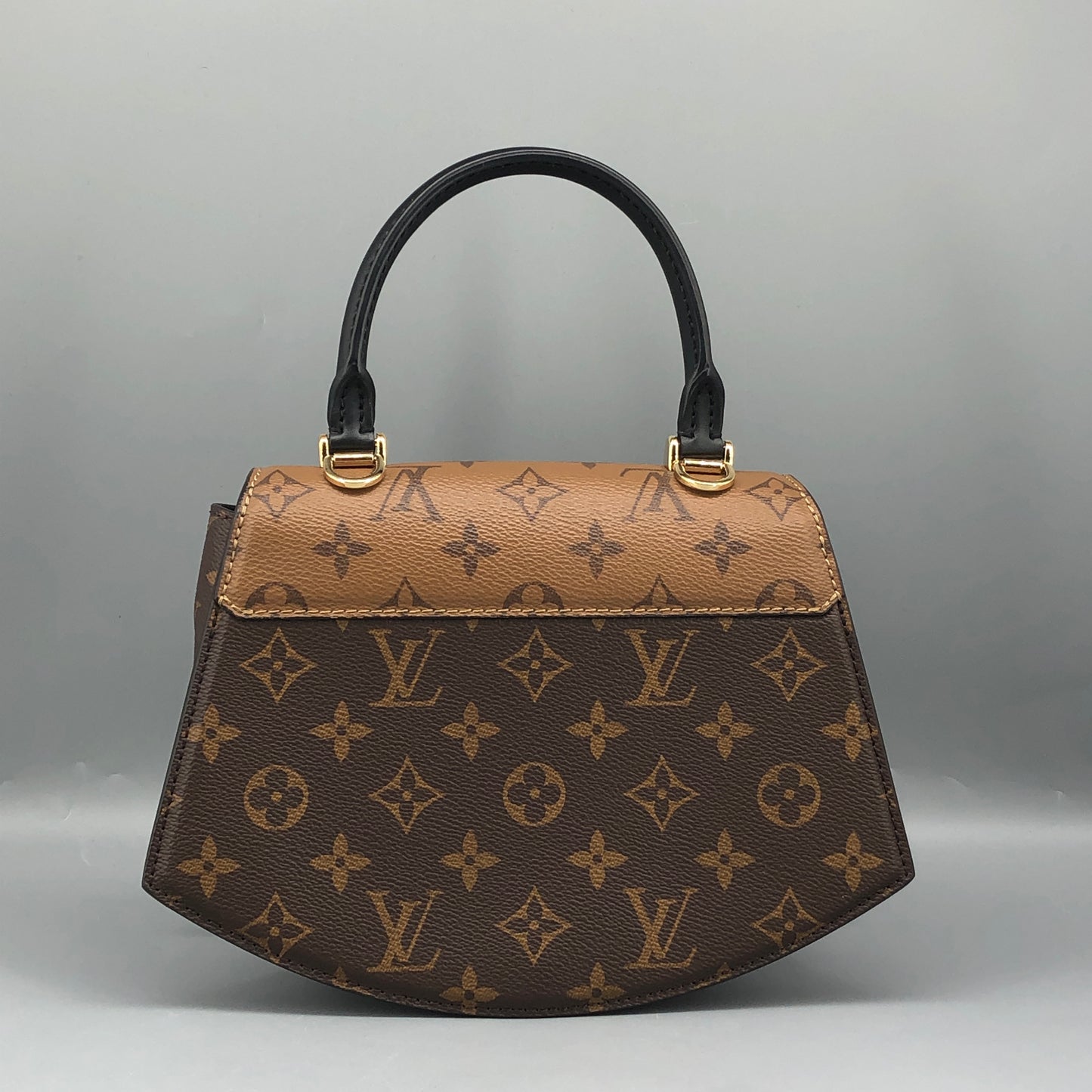 Louis Vuitton Monogram Reverse Tilsitt Bag Brown