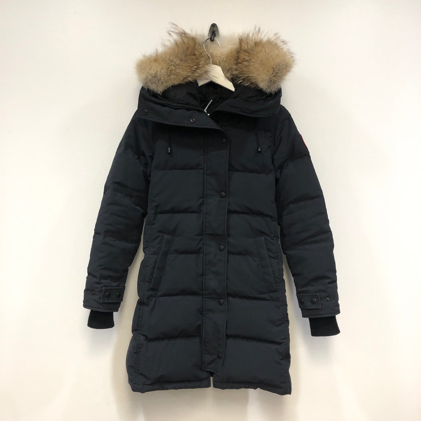 Canada Goose Long Down Parka Coat Size 2XS Black
