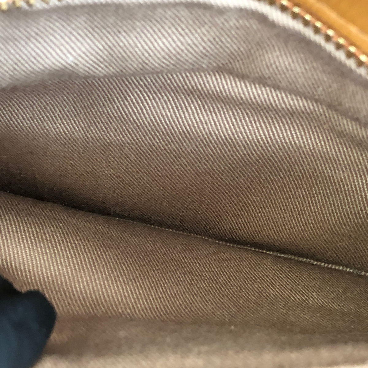 MCM Brown Visetos Chain Shoulder Bag
