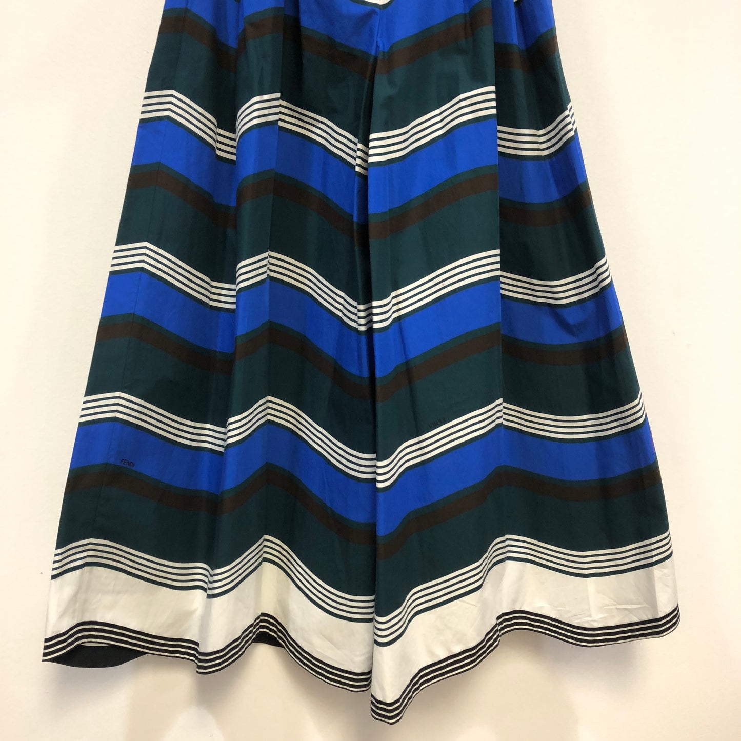 Fendi Striped Midi Pants Size 38