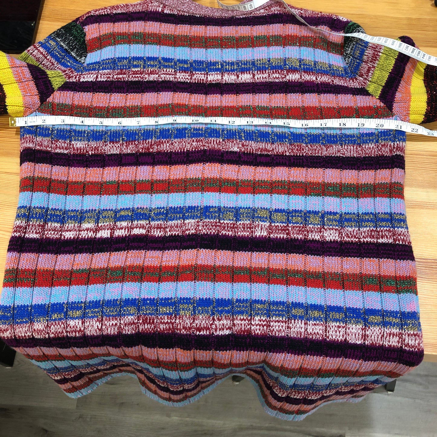 Gucci Multicolor Reversible Cardigan Size S