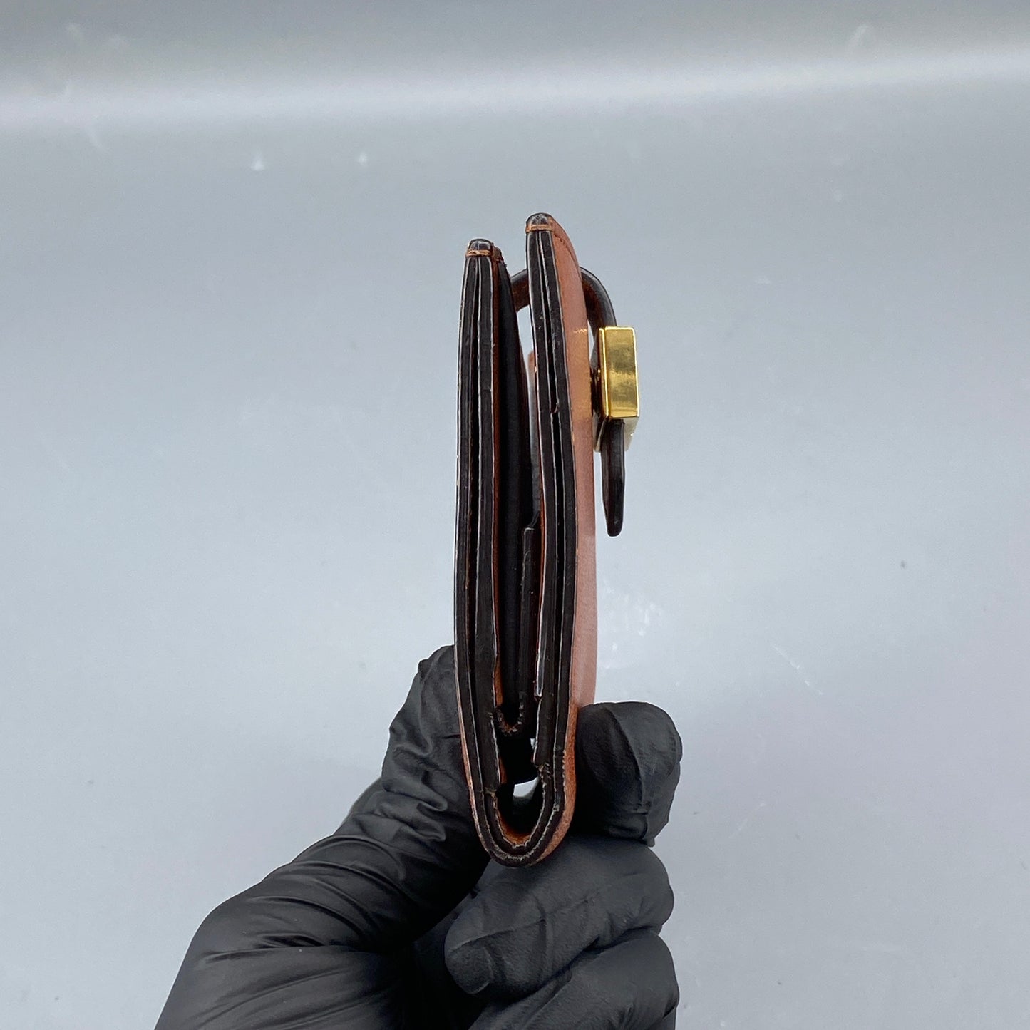Givenchy 4G Logo Caramel Smooth Calfskin Bifold Wallet